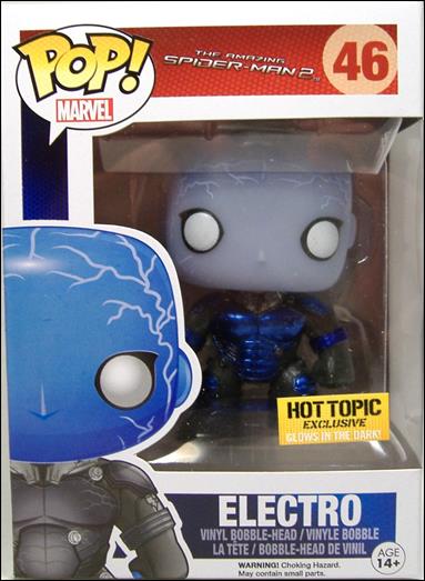 POP! Marvel figure 46-B Electro (Metallic / Glow in the Dark)