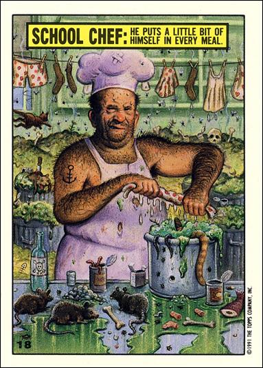 Toxic High (Base Set) card 18 School Chef