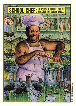 Toxic High (Base Set) card 18 School Chef
