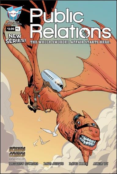 Public Relations issue 1-B Hoknes Comics Cover