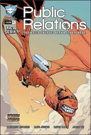 Public Relations issue 1-B Hoknes Comics Cover