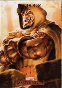 2007 Marvel Masterpieces (Base Set) card 23 Dr. Doom