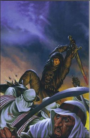 Hawks of Outremer issue 1-C Joe Jusko 1:10 Virgin Cover