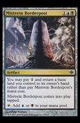 Magic The Gathering: Alara Reborn (Base Set) card 27 Mistvein Borderpost