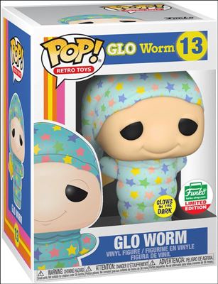 POP! Retro Toys figure '13'-B Glo Worm (GITD) (Pajamas) Funko Shop Exclusive