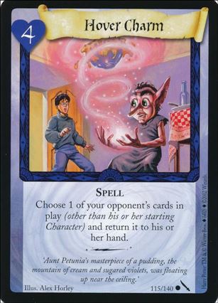 Harry Potter: Chamber of Secrets (Base Set) card 115 Hover Charm
