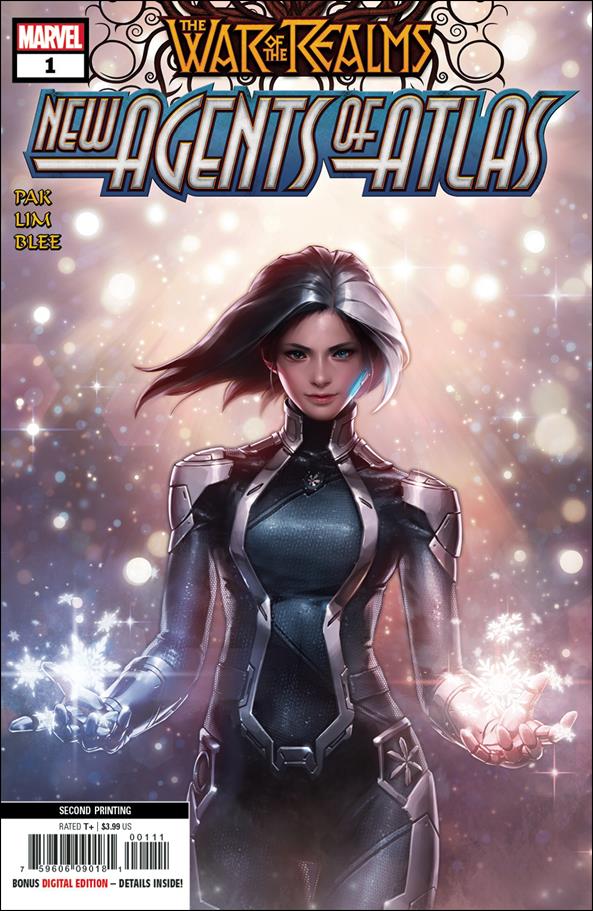 War of the Realms: New Agents of Atlas issue 1-D Jee-Hyung Lee Cover (2nd Printing)