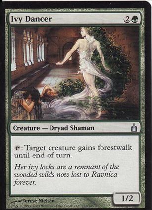 Magic the Gathering: Ravnica (Base Set)  card 171 Ivy Dancer