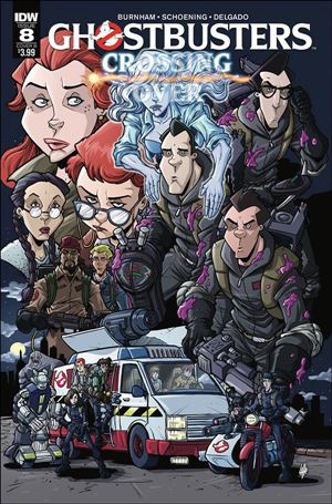 Ghostbusters: Crossing Over issue 8-B Tim Lattie Cover