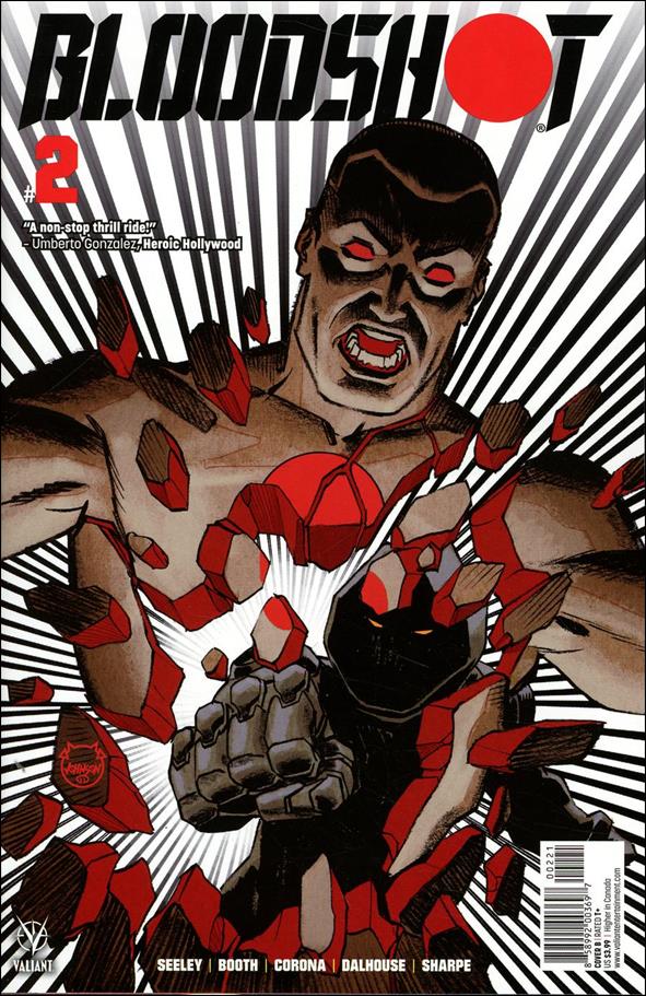 Bloodshot (2019) issue 2-B Dave Johnson Cover