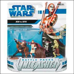 Star Wars: Unleashed Multi-Figure Battle Packs figure 38 The Clone Wars - Jedi vs. Sith