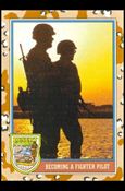 Desert Storm: Series 2 (Base Set) card 148 Becoming a Fighter Pilot