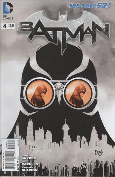 Batman (2011) issue 4-F Greg Capullo Grey Cover (4th Printing)