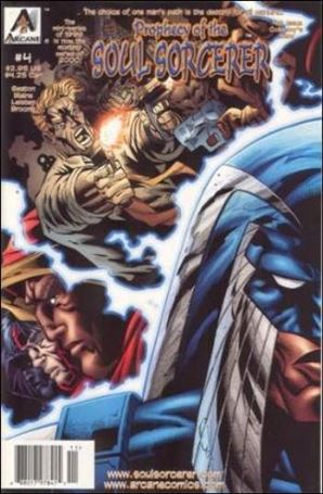 Prophecy of the Soul Sorcerer (2000) issue 4 Left Side Cover