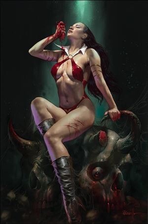 Vengeance of Vampirella (2019) issue 24-N Lucio Parrillo Virgin Cover
