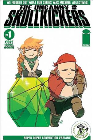 Uncanny Skullkickers issue 1-C Jeff Cruz Emerald City Comicon Cover 1/200