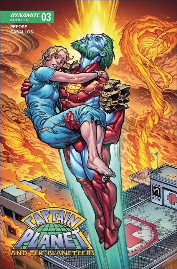 Captain Planet (2025) issue 3 Chad Hardin Cover