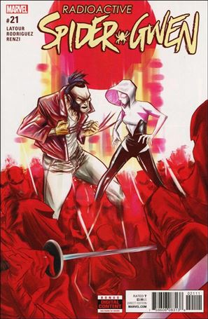 Spider-Gwen (2015/12) issue 21 Robbi Rodriguez Cover