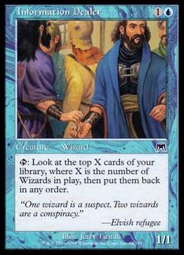 Magic the Gathering: Onslaught (Base Set) card 88 Information Dealer