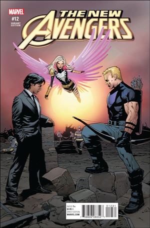 New Avengers (2015) issue 12-C Civil War Reenactment Cover