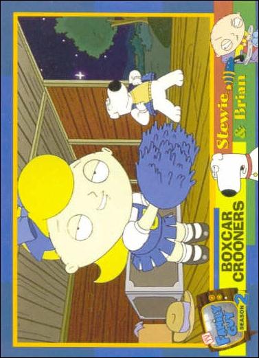 Family Guy Season Two (Base Set) card 8 Boxcar Crooners