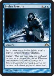 Magic the Gathering: Gatecrash (Base Set) card 53 Stolen Identity