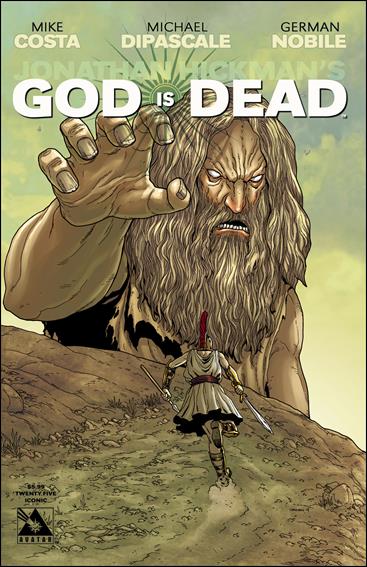 God is Dead issue 25-D Jacen Burrows Iconic Cover