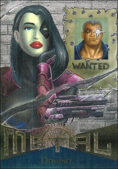 Marvel Metal (Parallel Flasher Set) card 93 Domino