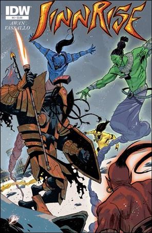 Jinnrise issue 4 Matteo Scalera Cover