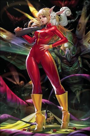 Barbarella (2021) issue 5-Q Derrick Chew Virgin Cover