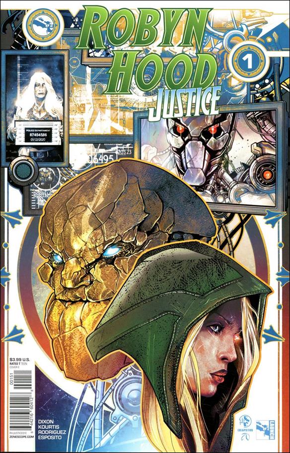 Robyn Hood: Justice issue 1-E Leonardo Colapietro Cover