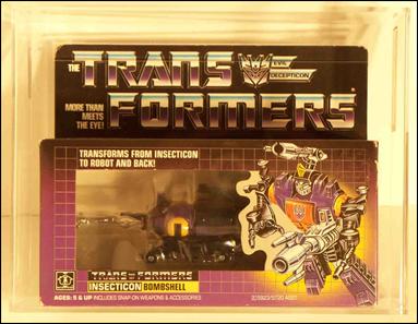 Transformers: More Than Meets the Eye (Generation 1) figure 55 Bombshell (Insecticon)