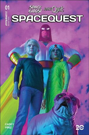 Space Ghost / Jonny Quest: Space Quest issue 1-F Mark Spears Foil Cover