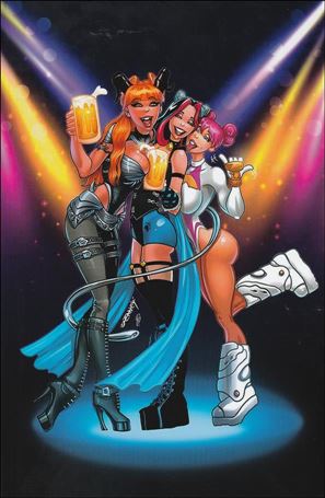 Spin-Off Comics issue 1-K CB Zane Beer Cover