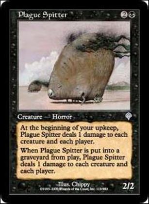 Magic the Gathering: Invasion (Base Set) card 119 Plague Spitter