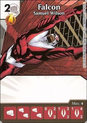 Marvel Dice Masters Uncanny X-Men  card 42 Falcon: Samuel Wilson