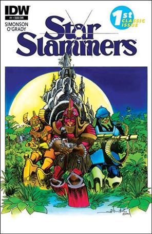 Star Slammers (2014) issue 1-B Subscription Cover