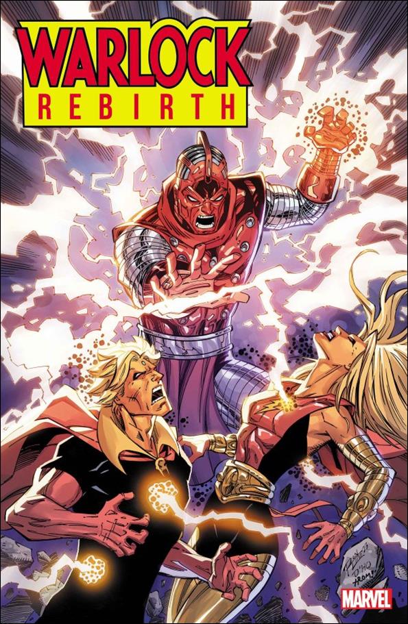 Warlock: Rebirth issue 5 Ron Lim Cover