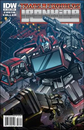 Transformers: Ironhide issue 3 Marcelo Matere Cover