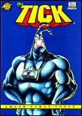 Tick (1988) issue 1-L Blue Background Cover (9th Printing)