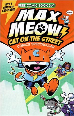 Max Meow: Cat on the Street Comics Spectacular Cover Image 1