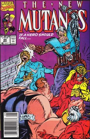New Mutants (1983) issue 89-B Newsstand Edition