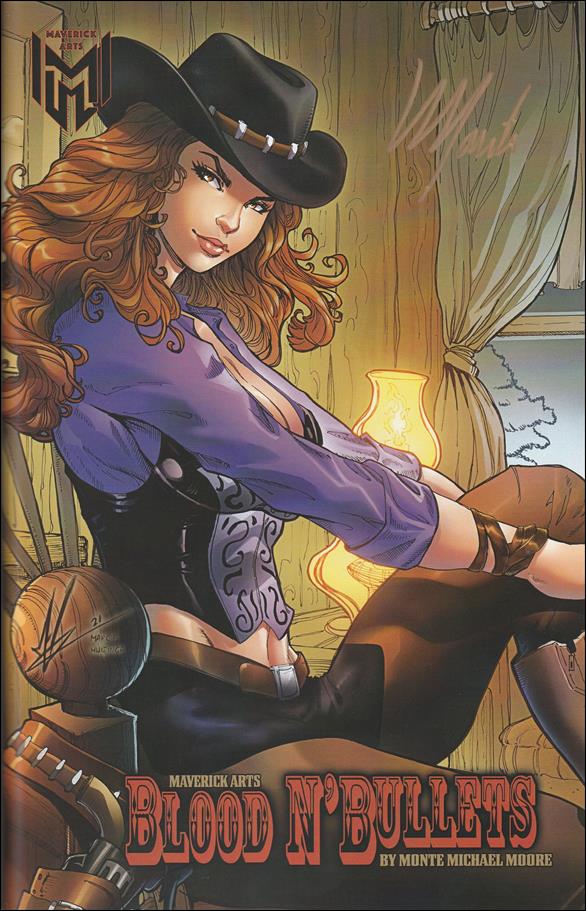 Blood N'Bullets issue 1-C Marc Huizinga Cover