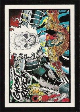 Ghost Rider II (Glow-in-the-Dark Subset)  card G5 Wolverine