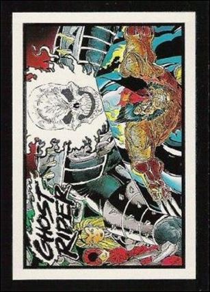 Ghost Rider II (Glow-in-the-Dark Subset)  card G5 Wolverine