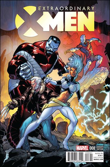 Extraordinary X-Men issue 8-B Larry Stroman 1:15 Classic Cover