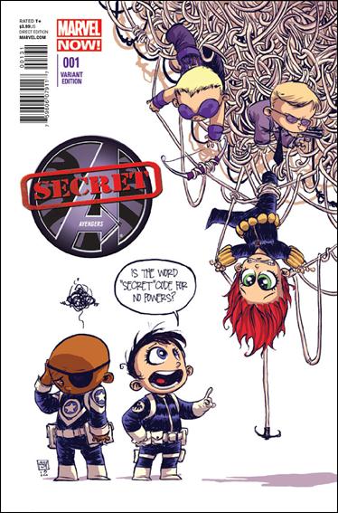Secret Avengers (2013) issue 1-E Skottie Young "Baby" Cover
