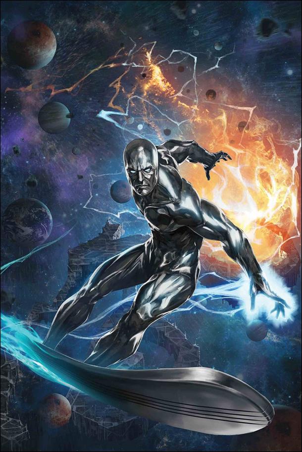 Silver Surfer: The Best Defense issue 1-C Skan 1:25 Cover