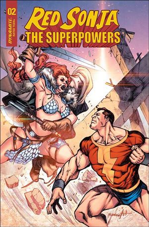 Red Sonja: The Superpowers issue 2-I Sergio Davila 1:15 Cover