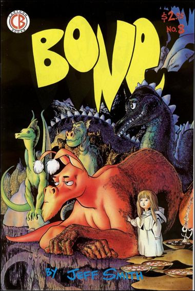 Bone (1991) issue 8-C Yellow Logo (3rd Printing)